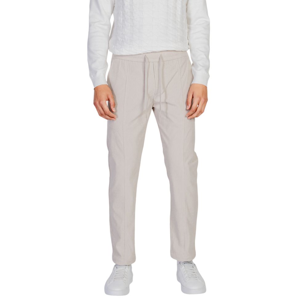 Pantalon en polyester beige Antony Morato