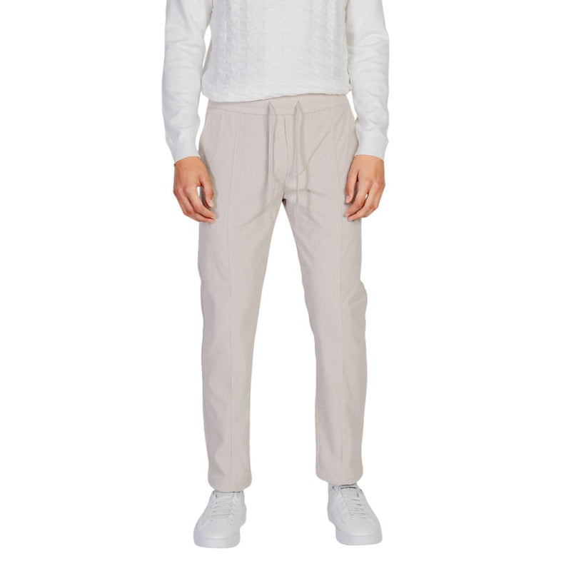 Pantalon en polyester beige Antony Morato