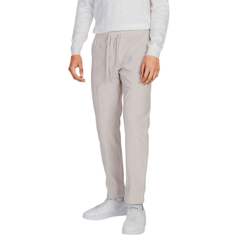 Pantalon en polyester beige Antony Morato
