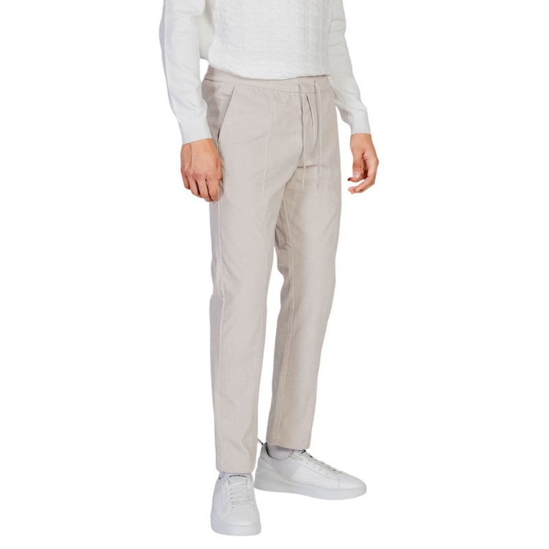 Pantalon en polyester beige Antony Morato