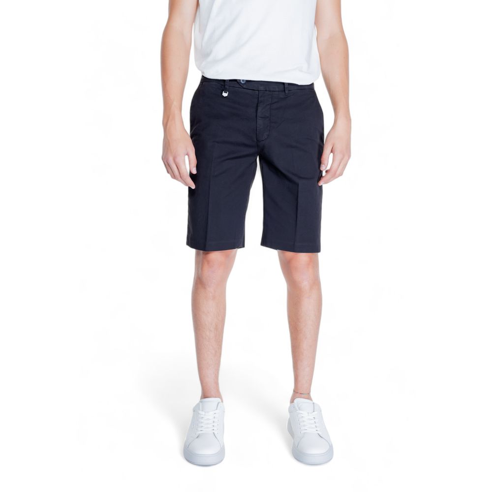 Short Bermuda en coton noir Antony Morato