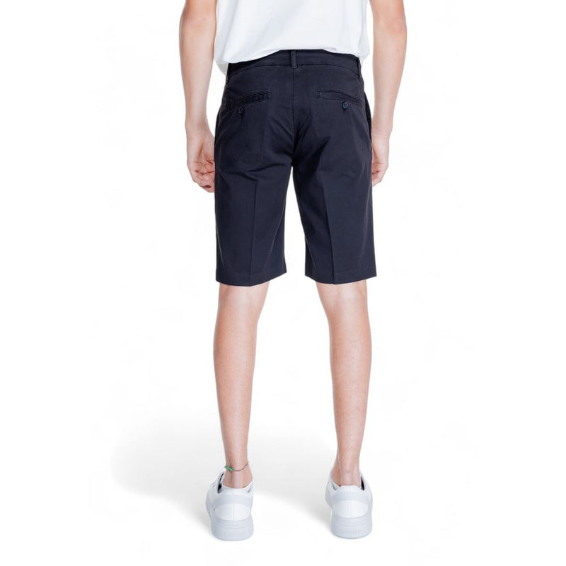 Short Bermuda en coton noir Antony Morato