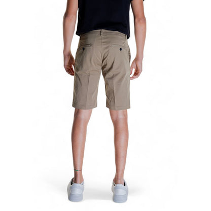 Antony Morato Beige Bermuda van katoen