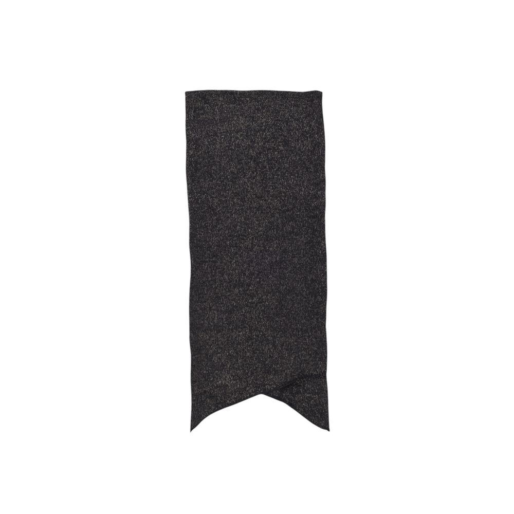 Écharpe noire en polyester recyclé Pieces