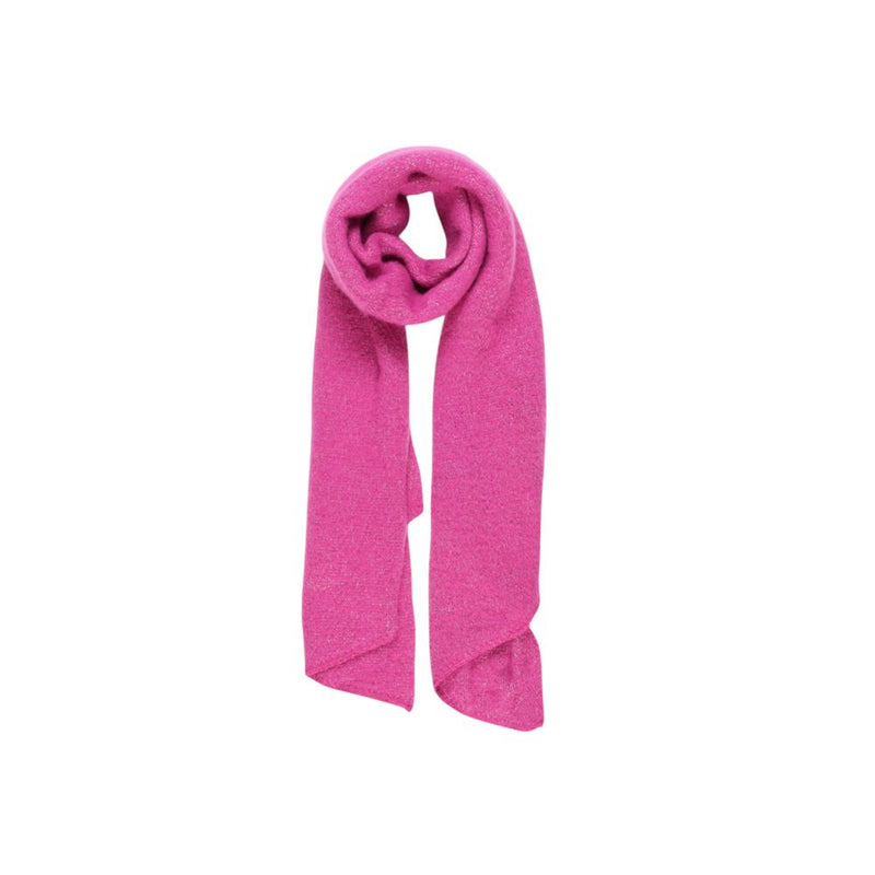 Pieces Pcpyron Pink Recycled Polyester Scarf - Eco-Friendly Accessory