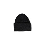 Pieces Black Pcpyron Lurex Hood Noos Beanie - Sustainable Style