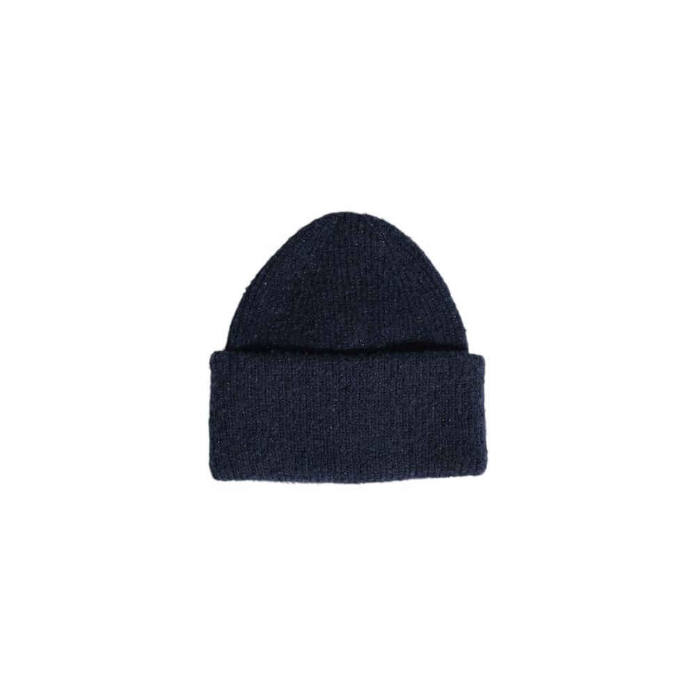 Pieces Pcpyron Lurex Hood Noos Beanie - Blue