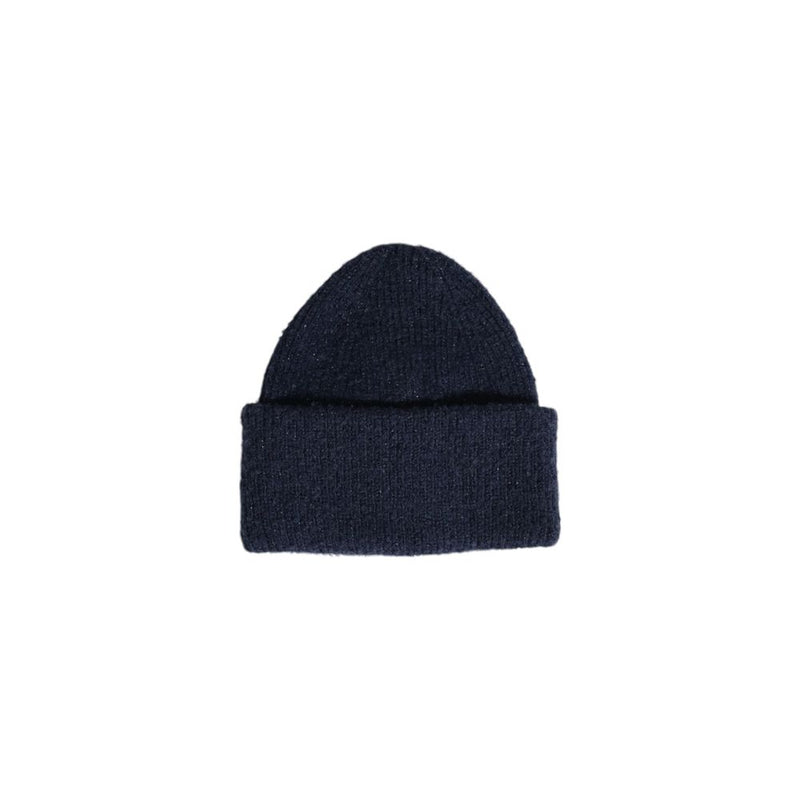 Pieces Pcpyron Lurex Hood Noos Beanie - Blue