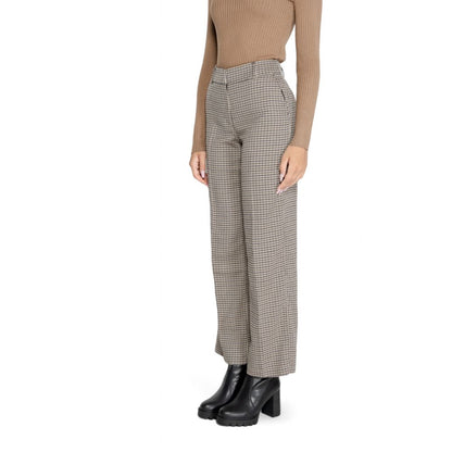 Only Beige Polyester Pant