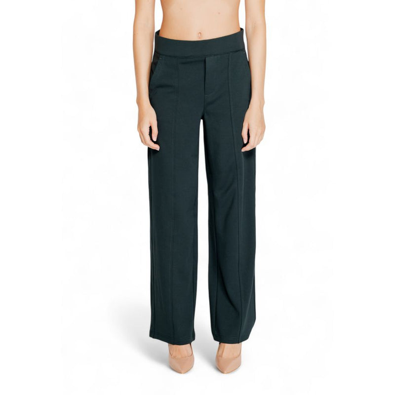 Street One Pantalons Bootcut Viscose Verts pour Femmes