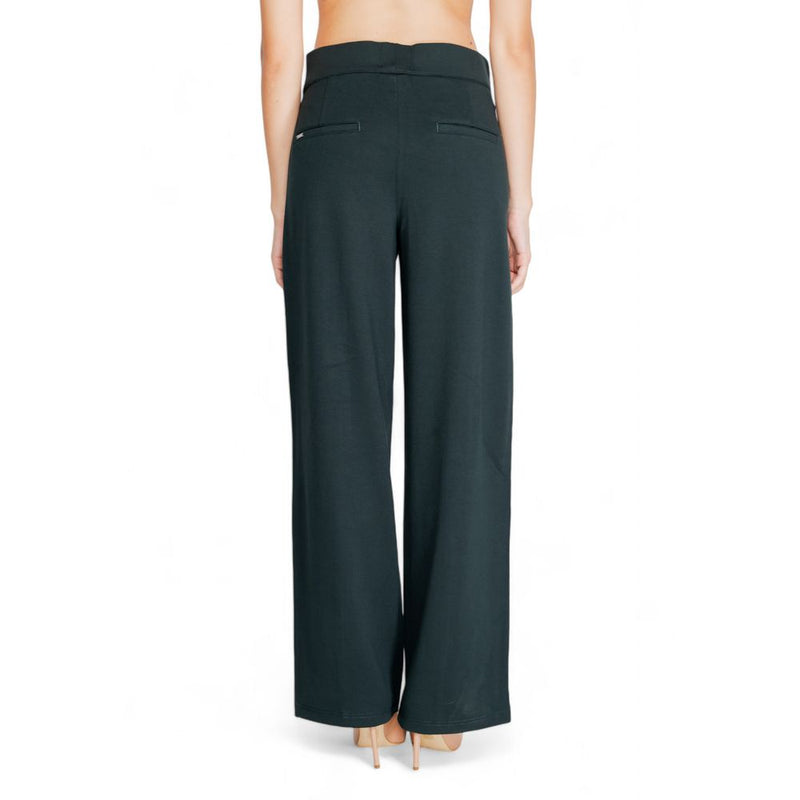 Street One Pantalons Bootcut Viscose Verts pour Femmes