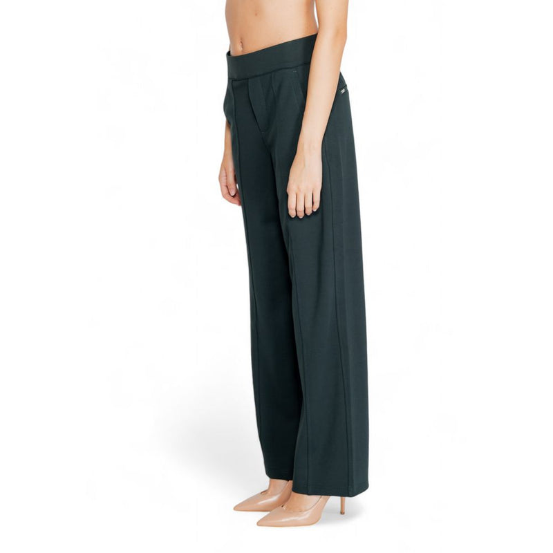 Street One Pantalons Bootcut Viscose Verts pour Femmes