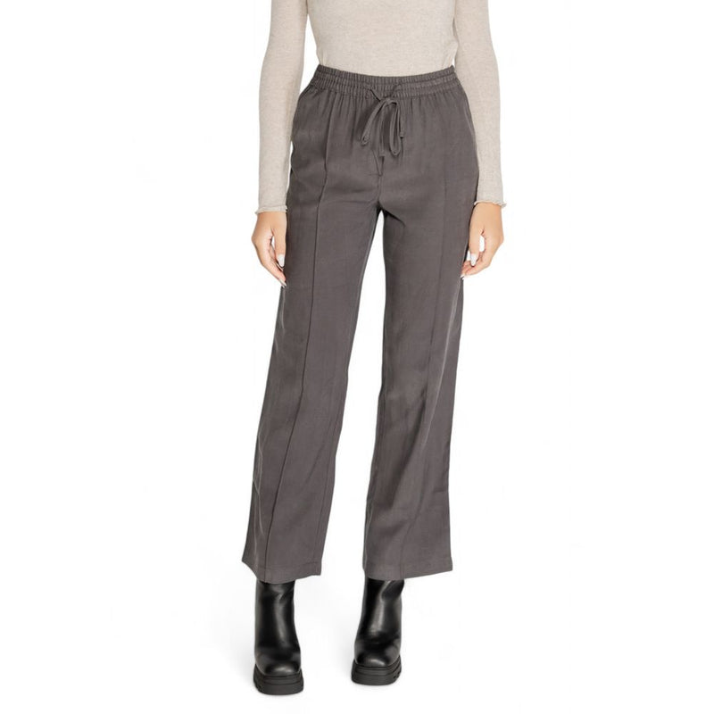 Jacqueline De Yong JDYOLLI Pantalons Palazzo Grise Taille Haute