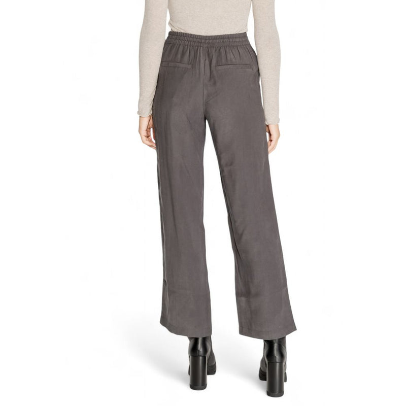 Jacqueline De Yong JDYOLLI Pantalons Palazzo Grise Taille Haute