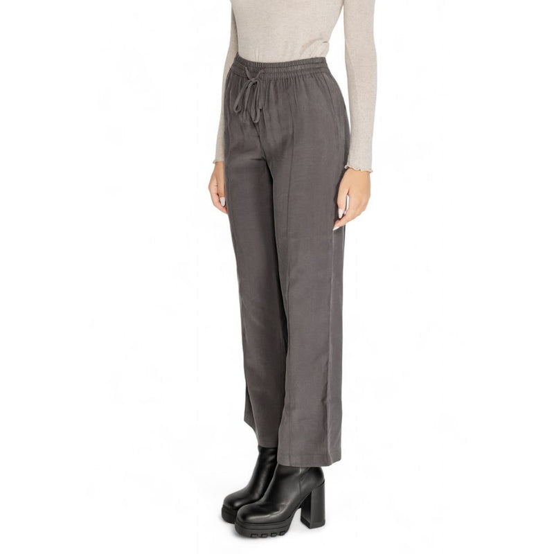 Jacqueline De Yong JDYOLLI Pantalons Palazzo Grise Taille Haute