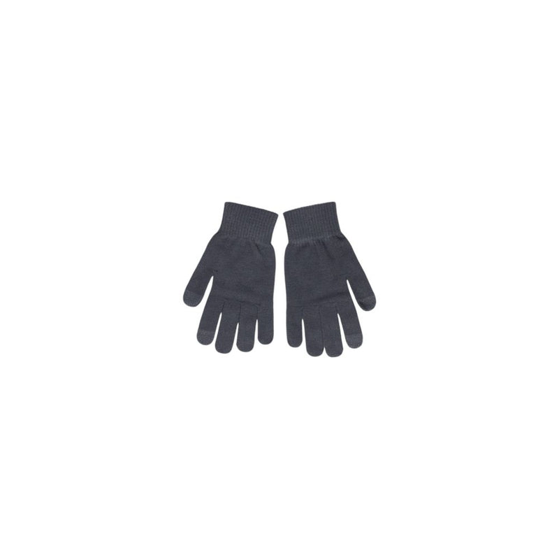 Pieces Gray PCNASMINE Sequin Gloves - Élégance Éco-Responsable