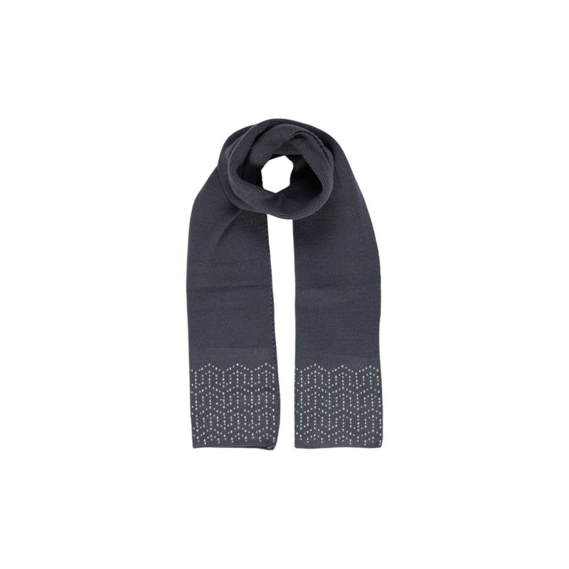 Pieces Gray PCNASMINE SEQUINS Scarf - Élégance et Polyvalence