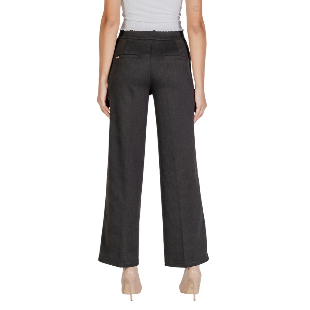 Street One Black Polyester Pant - Model 378199