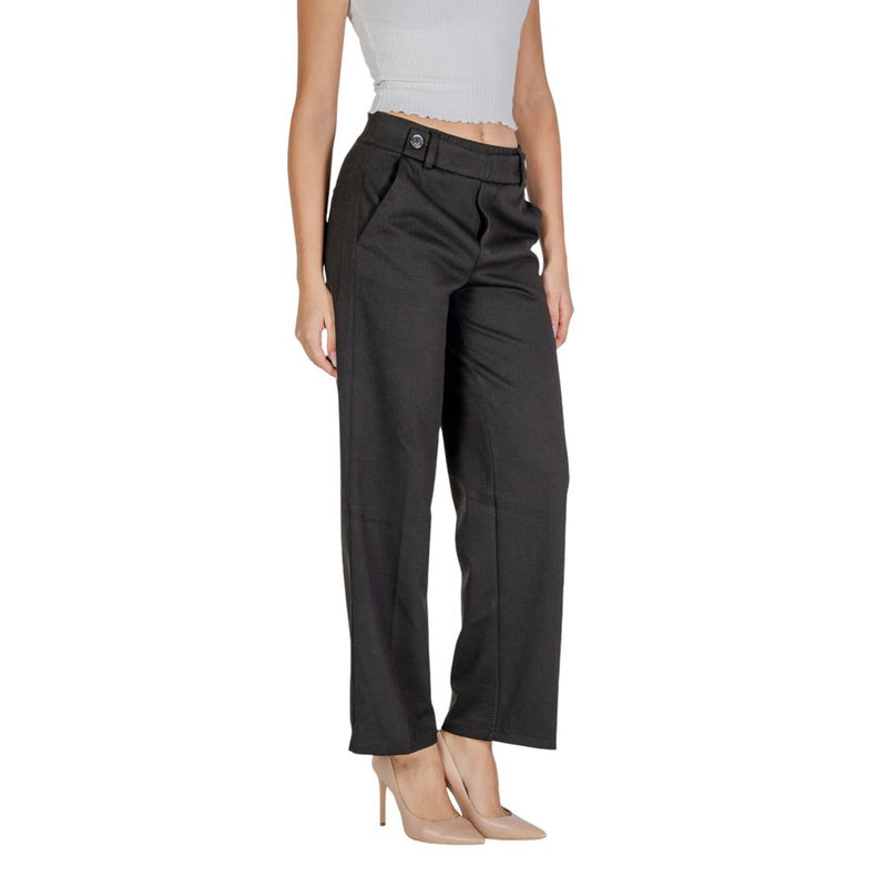 Street One Black Polyester Pant - Model 378199