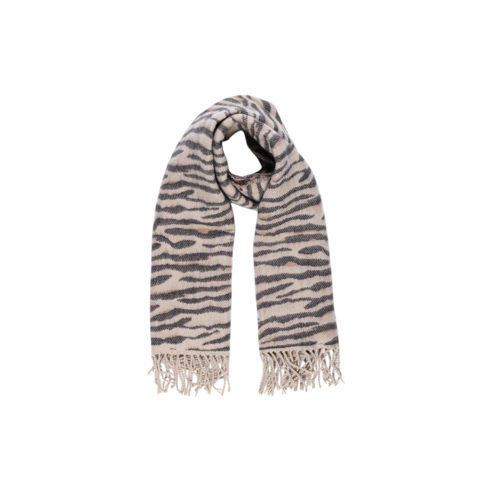 Écharpe Beige Marabou Pieces PCFELINE - Accessoire Chic et Durable