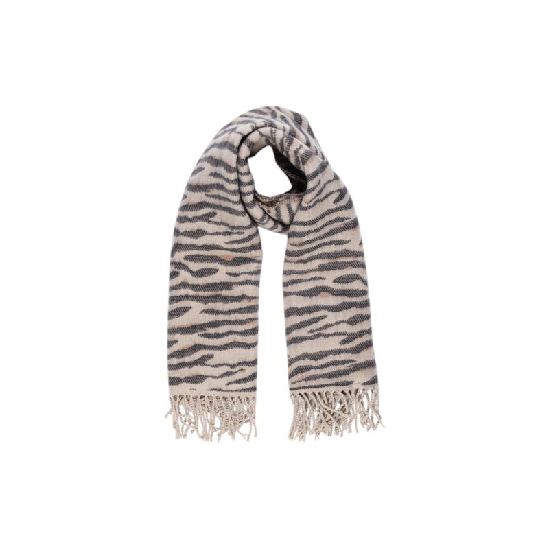 Écharpe Beige Marabou Pieces PCFELINE - Accessoire Chic et Durable