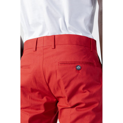 Pantalon en coton rouge Antony Morato