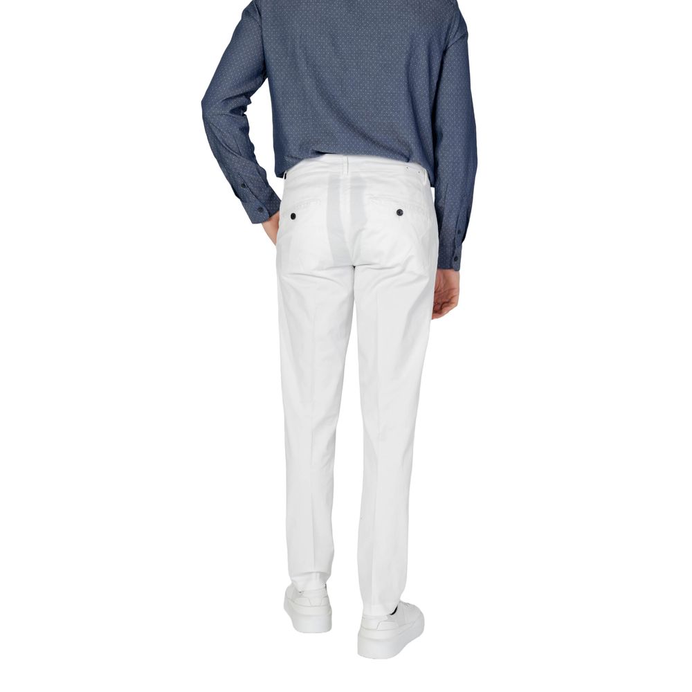 Antony Morato Crème Kleurige Skinny Broek van Katoen