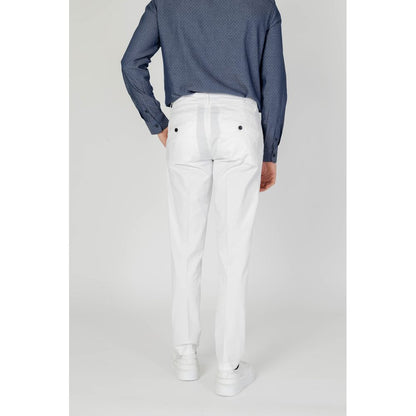 Antony Morato Crème Kleurige Skinny Broek van Katoen