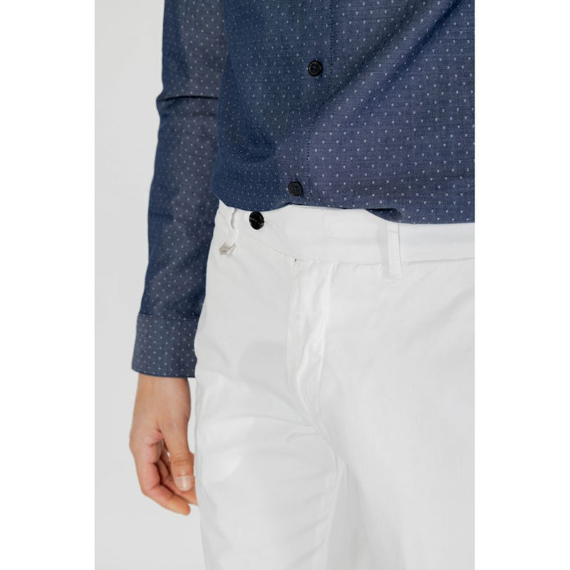Pantalon skinny en coton crème Antony Morato