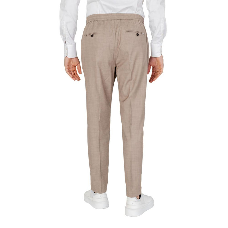 Pantalon en polyester beige Antony Morato