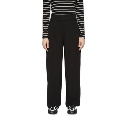 Jacqueline De Yong Black Polyester Pant