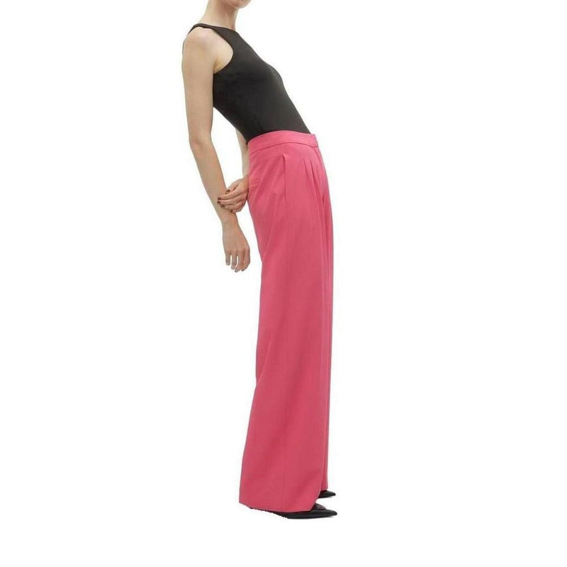 Vero Moda Vmcharity Mw Super Wide Adj Waist Pink Pant