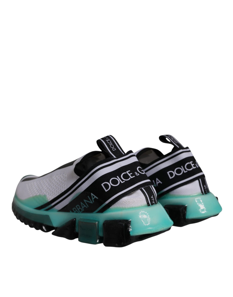 Dolce & Gabbana Sorrento Slip On Sneakers - Noir et Bleu