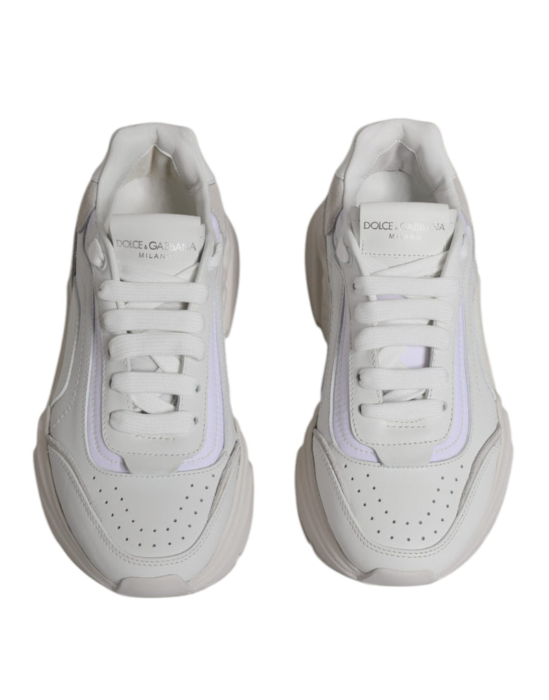 Dolce & Gabbana White Daymaster Low Top Sneakers