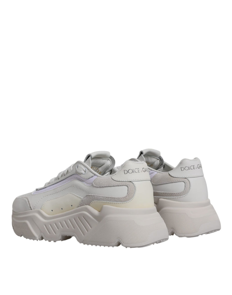 Dolce & Gabbana White Daymaster Low Top Sneakers