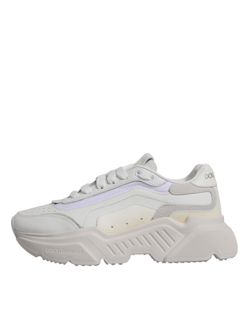 Dolce & Gabbana White Daymaster Low Top Sneakers