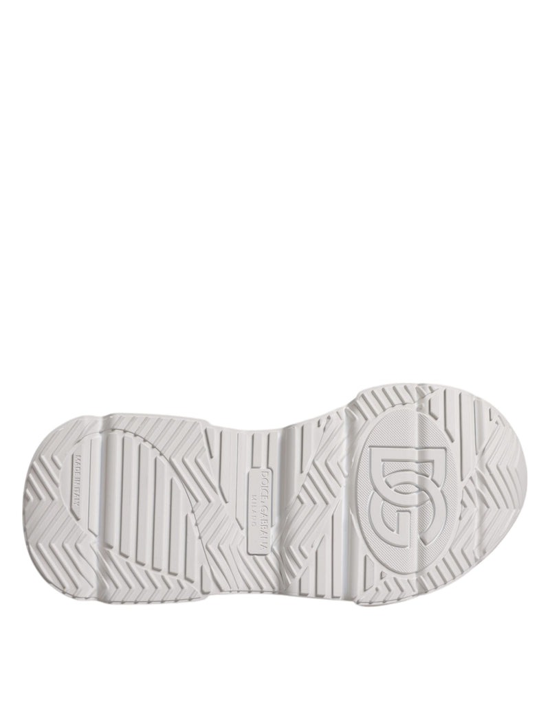 Dolce & Gabbana White Daymaster Low Top Sneakers