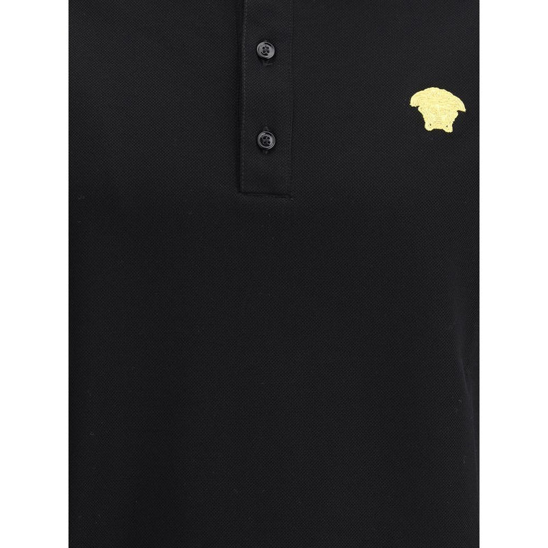 Polo Shirt en Coton Versace - Élégance et Confort