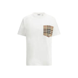 T-shirt Burberry Archive Check Pocket - Tee Oversized en Coton