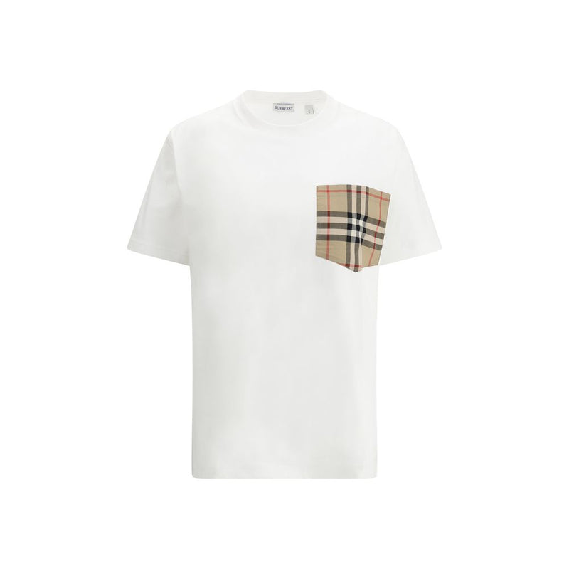 T-shirt Burberry Archive Check Pocket - Tee Oversized en Coton