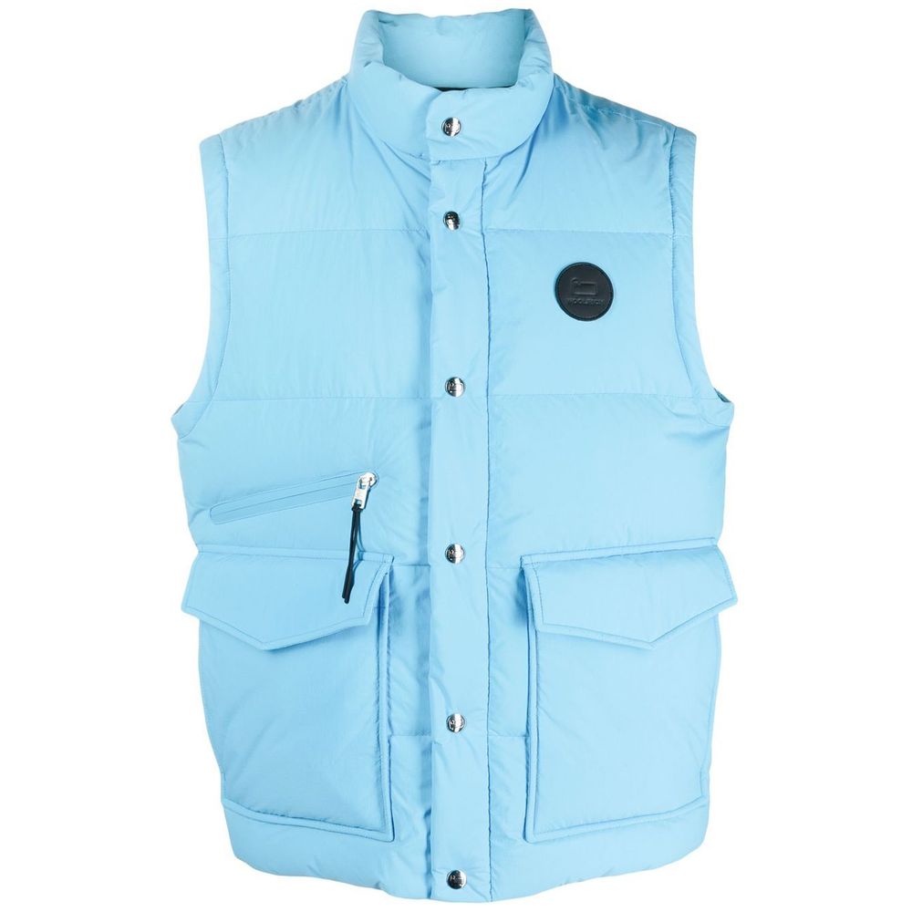 Gilet homme en polyester bleu Woolrich