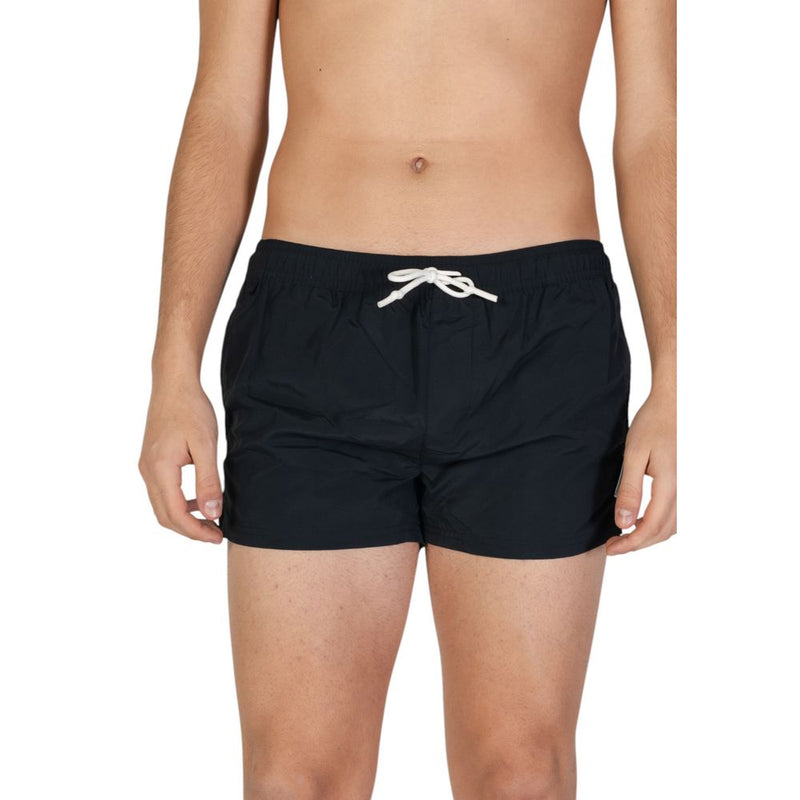 Hamaki-Ho BM39H Black Polyester Swim Short - Style & Comfort