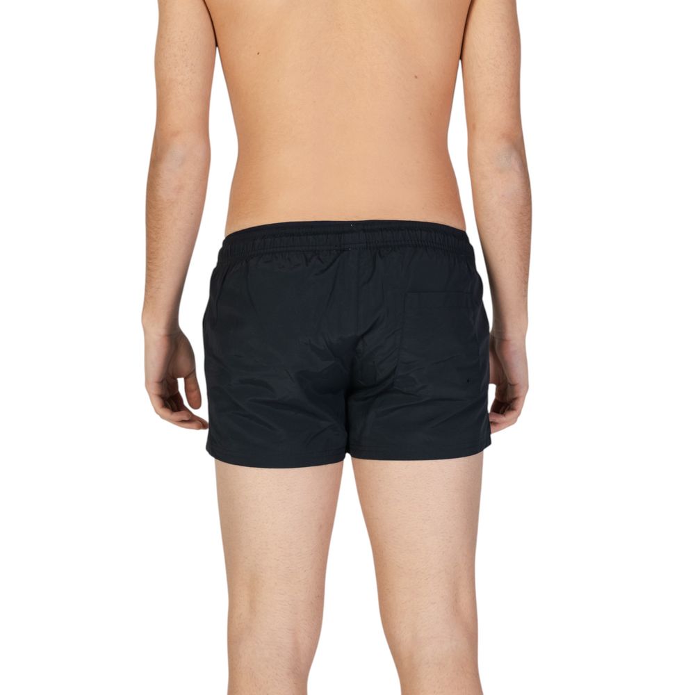 Hamaki-Ho BM39H Black Polyester Swim Short - Style & Comfort