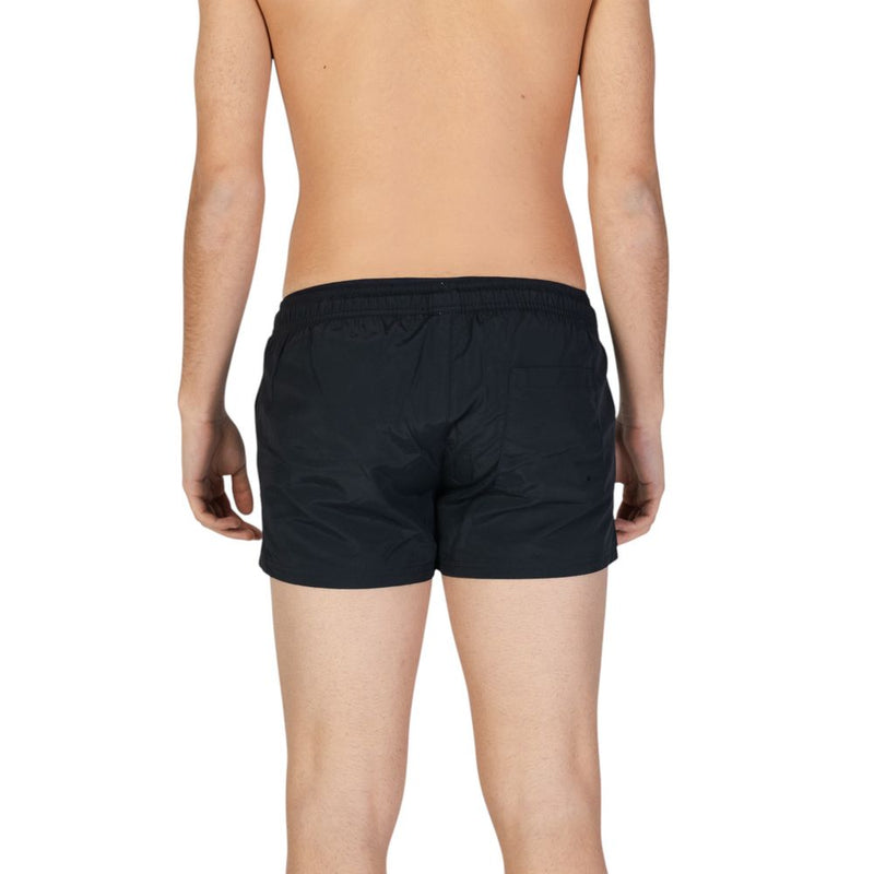 Hamaki-Ho BM39H Black Polyester Swim Short - Style & Comfort