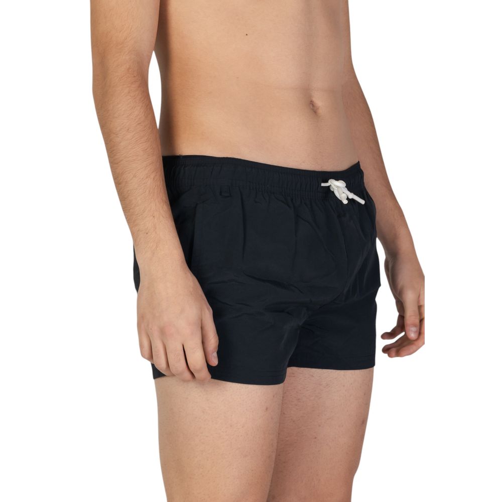 Hamaki-Ho BM39H Black Polyester Swim Short - Style & Comfort