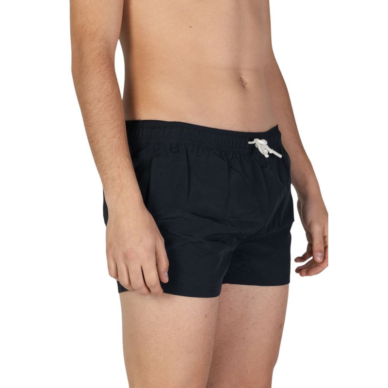 Hamaki-Ho BM39H Black Polyester Swim Short - Style & Comfort