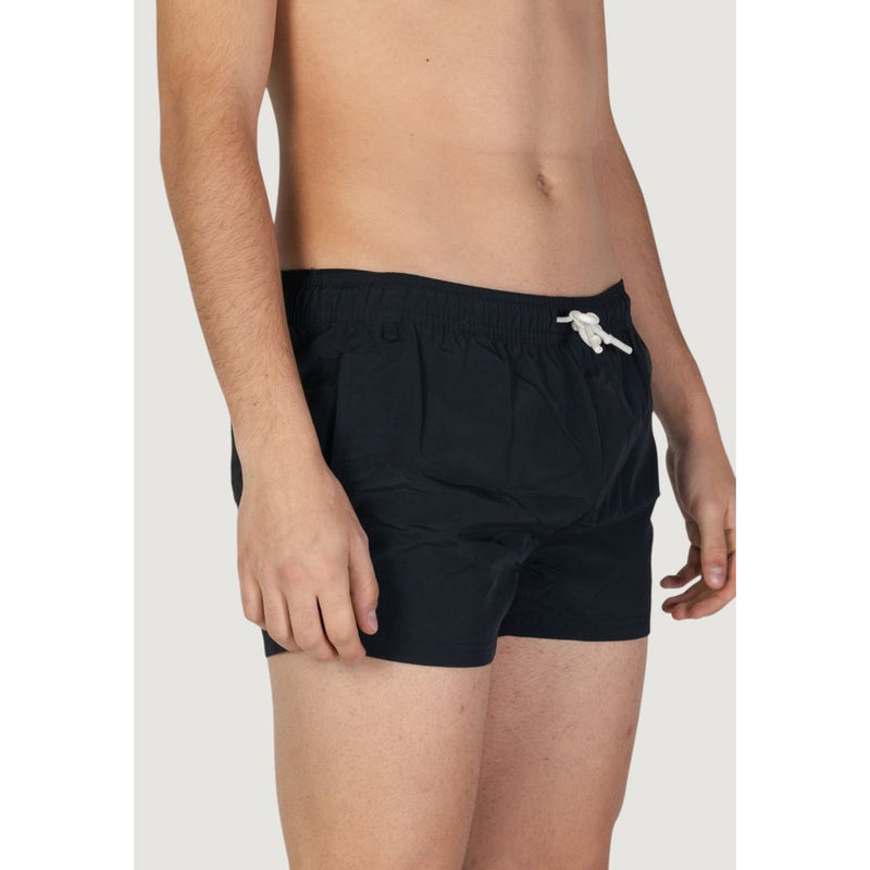 Hamaki-Ho BM39H Black Polyester Swim Short - Style & Comfort