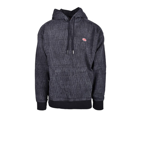 Diesel grijze katoenen hoodie