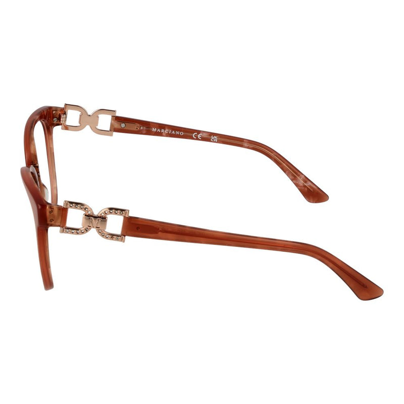 Monture de lunettes pour femmes marron Marciano by Guess - Design en acétate élégant