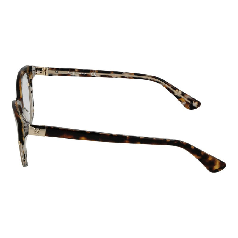 Monture de lunettes en acétate marron Cat Eye pour femmes - Marciano by Guess